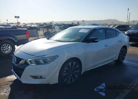 2016 Nissan Maxima 3.5 Sr из США, поврежденный, VIN 1N4AA6AP2GC419661